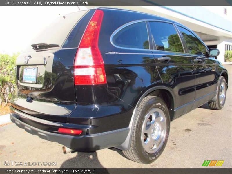 Crystal Black Pearl / Black 2010 Honda CR-V LX