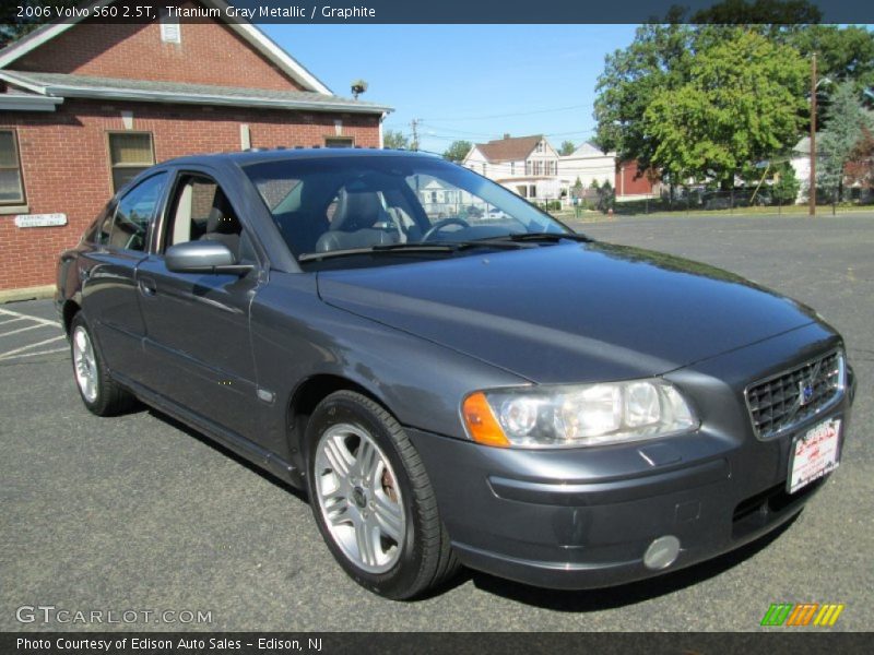 Titanium Gray Metallic / Graphite 2006 Volvo S60 2.5T