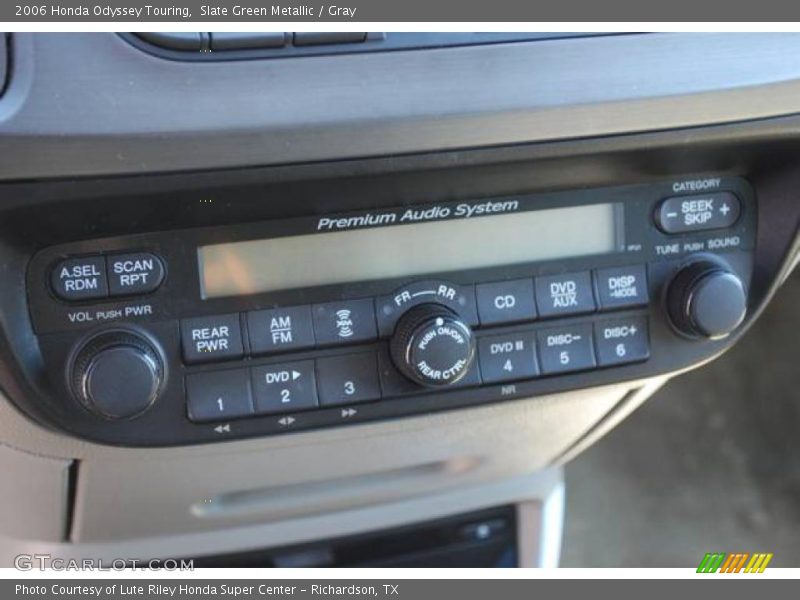 Slate Green Metallic / Gray 2006 Honda Odyssey Touring