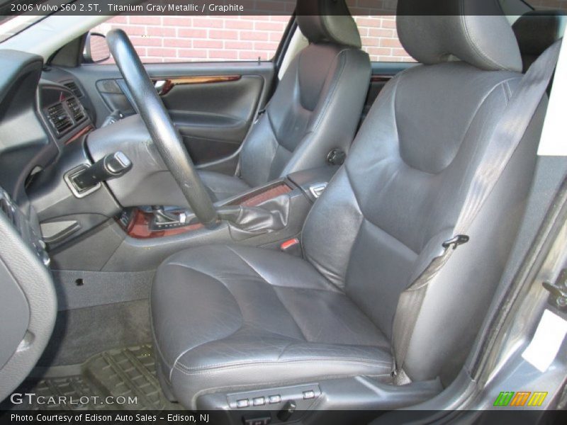 Titanium Gray Metallic / Graphite 2006 Volvo S60 2.5T