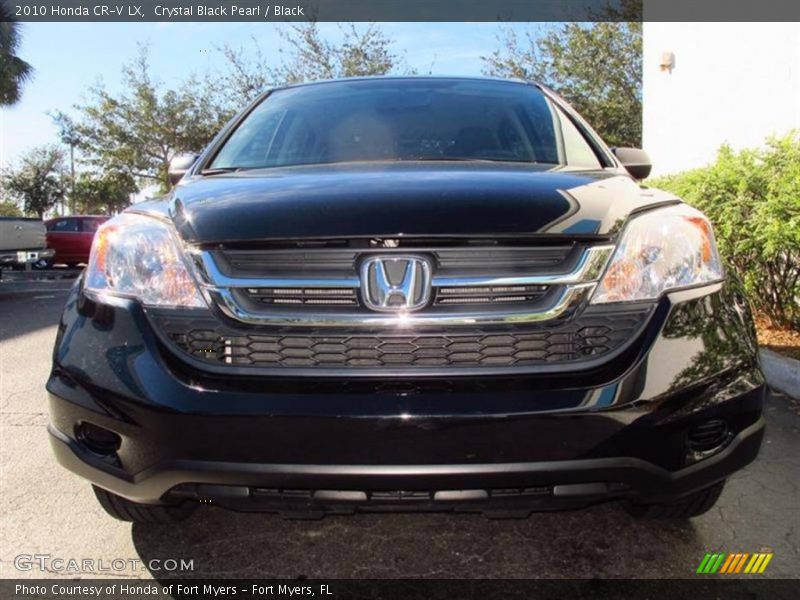 Crystal Black Pearl / Black 2010 Honda CR-V LX