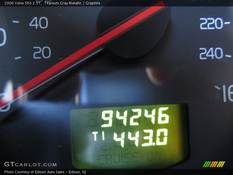 Titanium Gray Metallic / Graphite 2006 Volvo S60 2.5T
