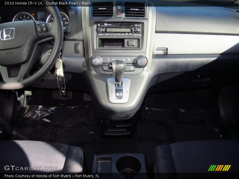 Crystal Black Pearl / Black 2010 Honda CR-V LX