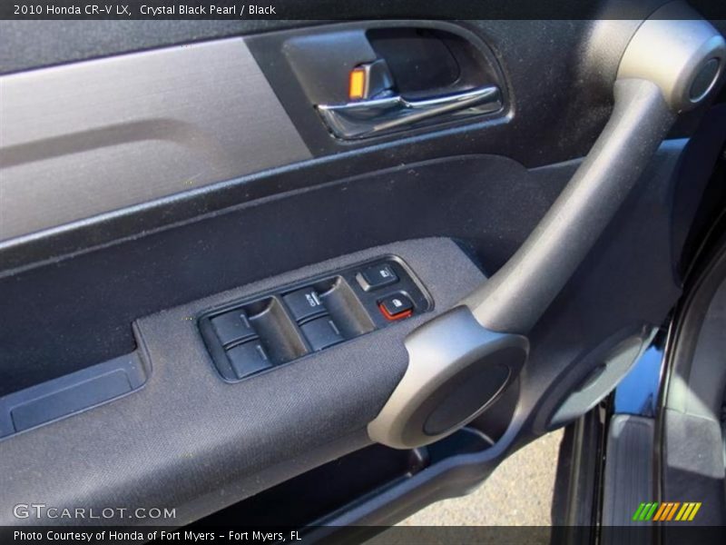 Crystal Black Pearl / Black 2010 Honda CR-V LX