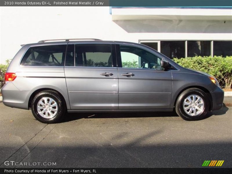 Polished Metal Metallic / Gray 2010 Honda Odyssey EX-L