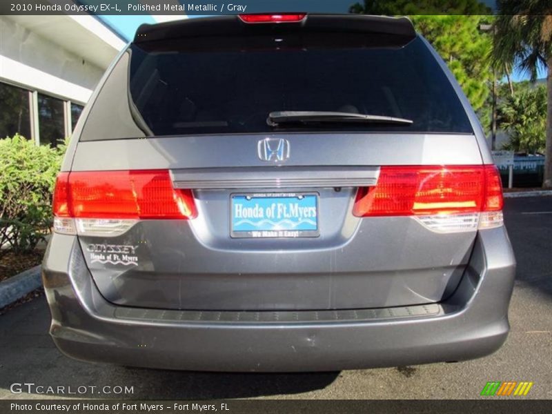 Polished Metal Metallic / Gray 2010 Honda Odyssey EX-L