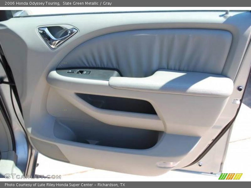 Slate Green Metallic / Gray 2006 Honda Odyssey Touring