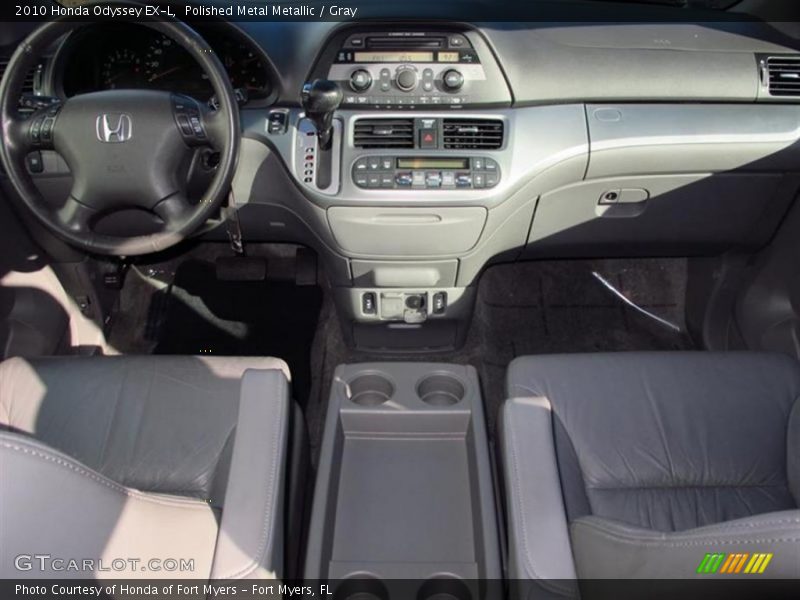 Polished Metal Metallic / Gray 2010 Honda Odyssey EX-L