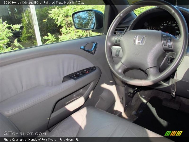 Polished Metal Metallic / Gray 2010 Honda Odyssey EX-L
