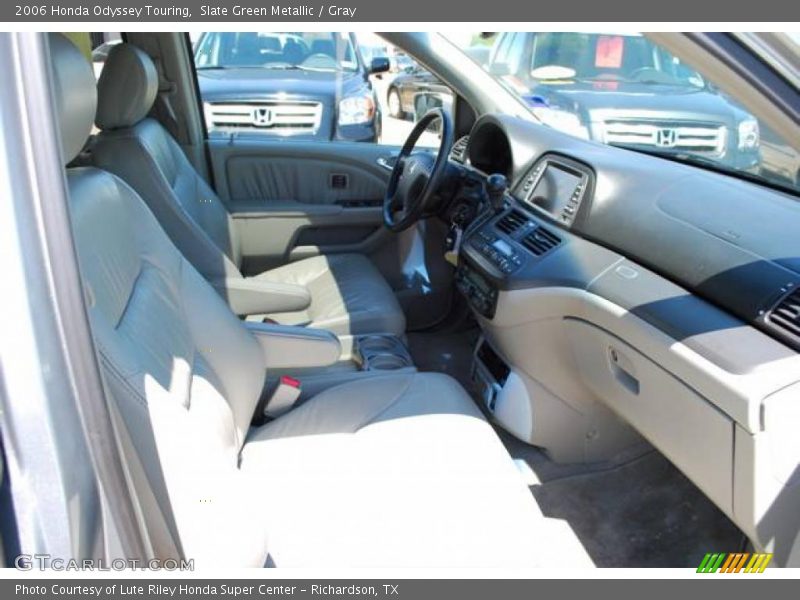 Slate Green Metallic / Gray 2006 Honda Odyssey Touring