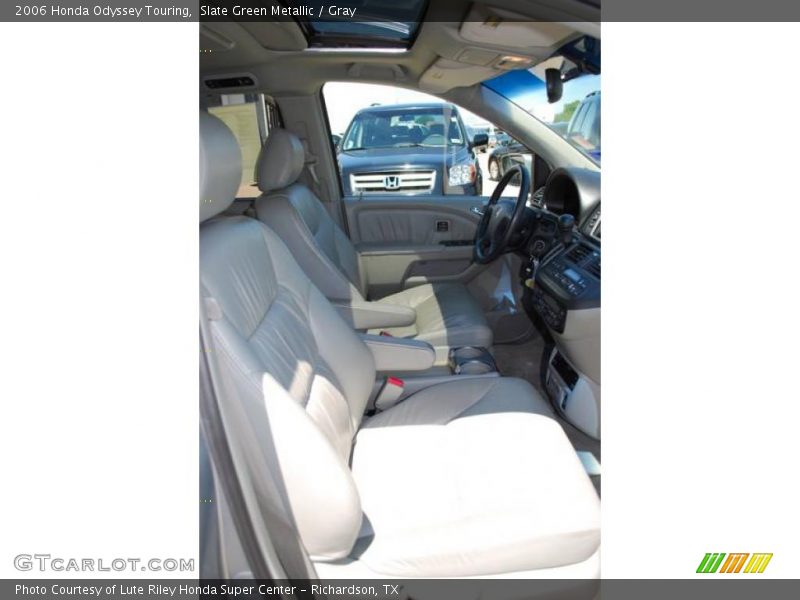 Slate Green Metallic / Gray 2006 Honda Odyssey Touring