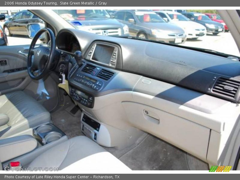 Slate Green Metallic / Gray 2006 Honda Odyssey Touring