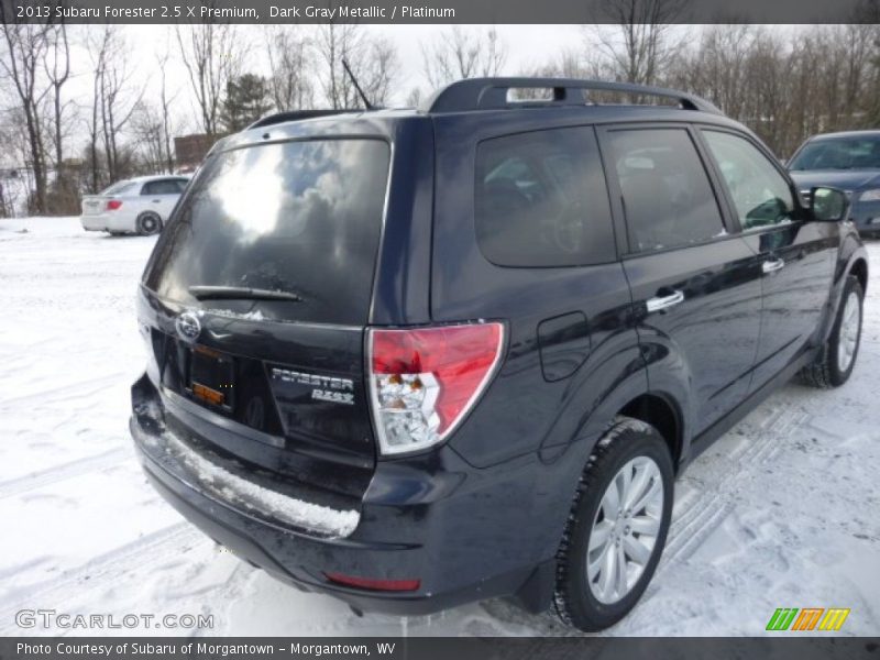 Dark Gray Metallic / Platinum 2013 Subaru Forester 2.5 X Premium