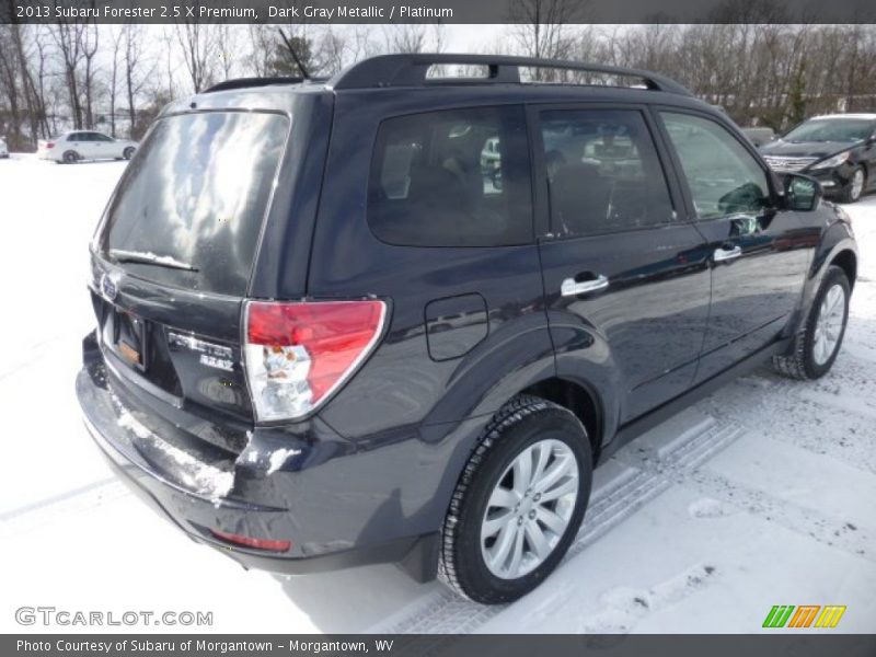 Dark Gray Metallic / Platinum 2013 Subaru Forester 2.5 X Premium