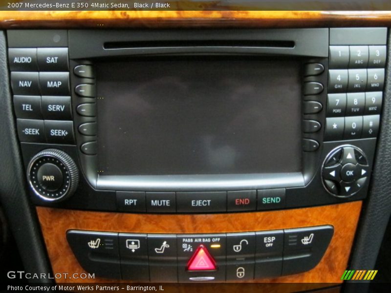 Black / Black 2007 Mercedes-Benz E 350 4Matic Sedan