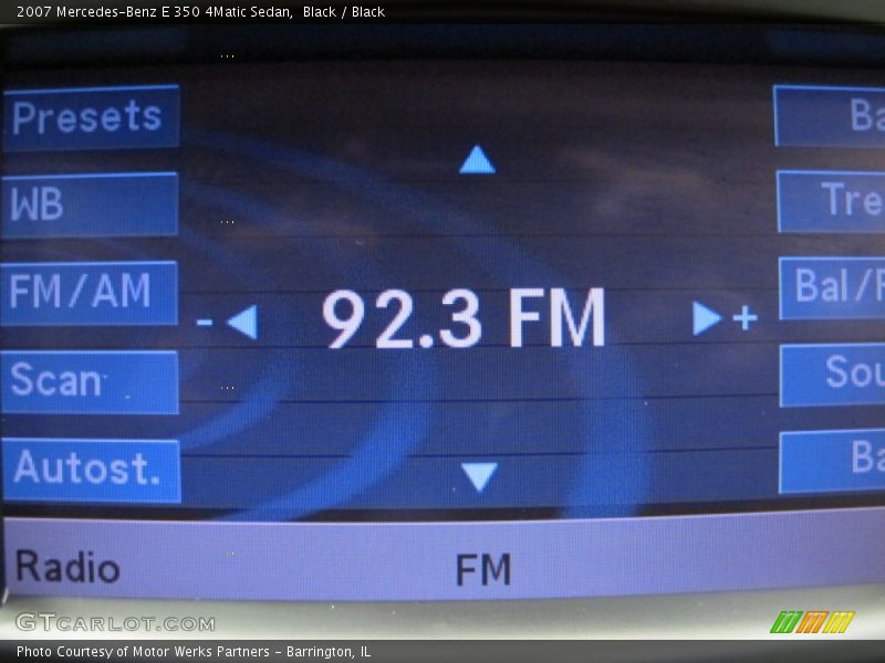 Black / Black 2007 Mercedes-Benz E 350 4Matic Sedan