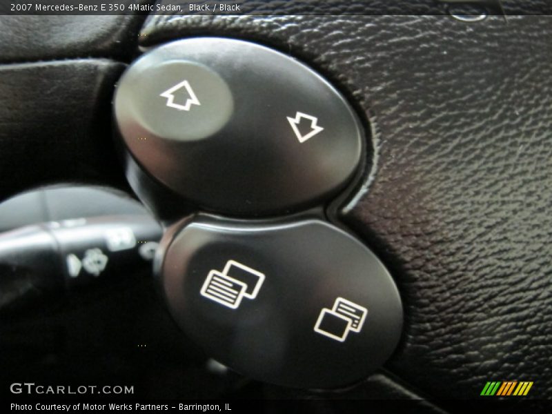 Black / Black 2007 Mercedes-Benz E 350 4Matic Sedan