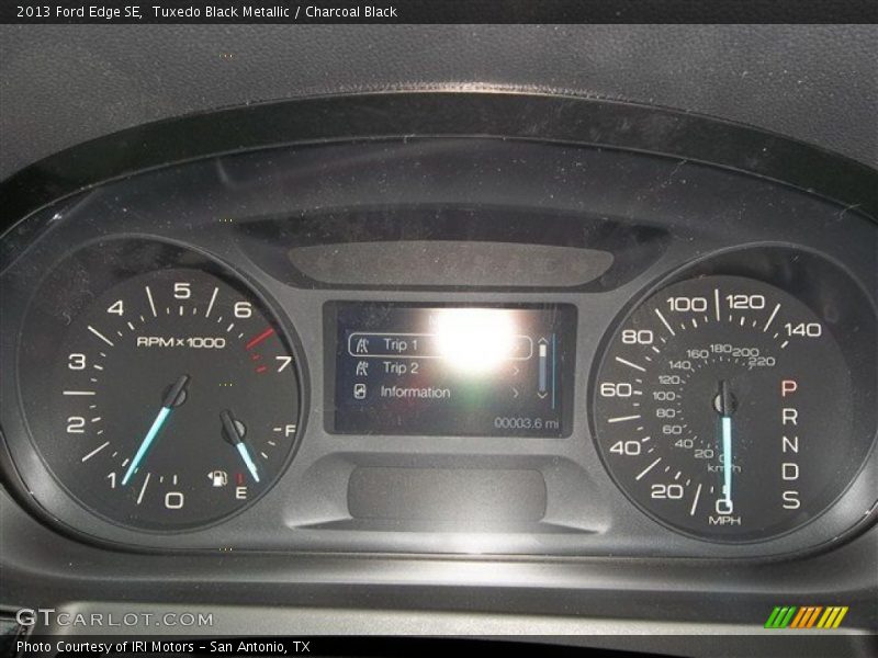 Tuxedo Black Metallic / Charcoal Black 2013 Ford Edge SE
