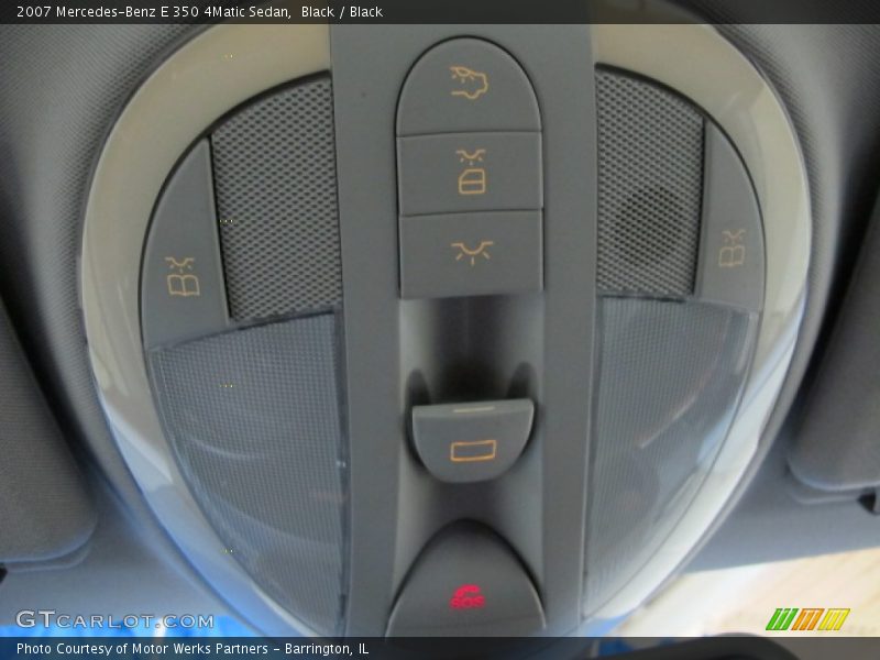 Black / Black 2007 Mercedes-Benz E 350 4Matic Sedan