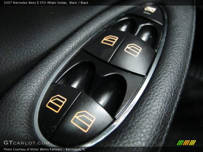 Black / Black 2007 Mercedes-Benz E 350 4Matic Sedan