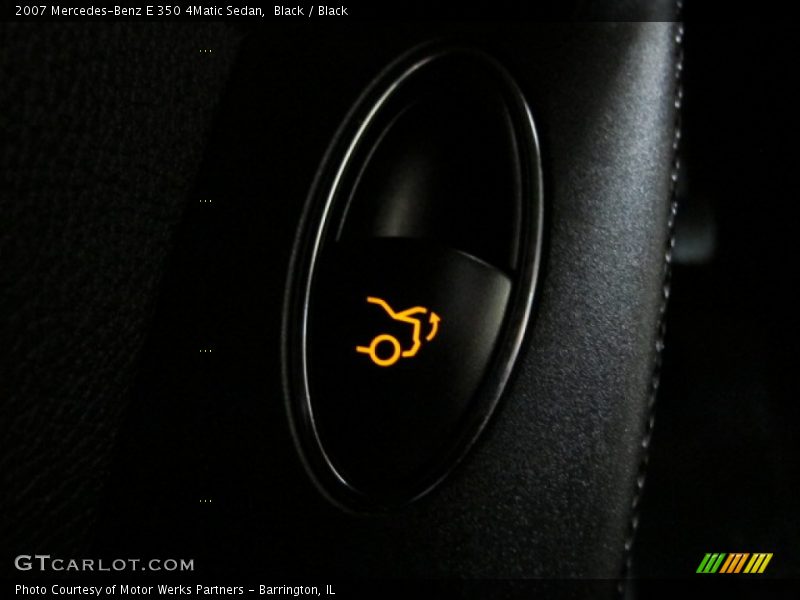 Black / Black 2007 Mercedes-Benz E 350 4Matic Sedan