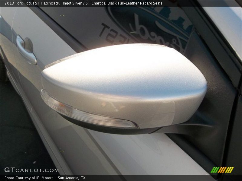 Ingot Silver / ST Charcoal Black Full-Leather Recaro Seats 2013 Ford Focus ST Hatchback