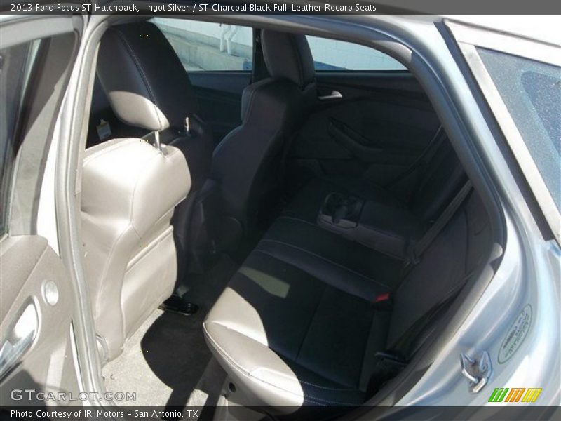 Ingot Silver / ST Charcoal Black Full-Leather Recaro Seats 2013 Ford Focus ST Hatchback