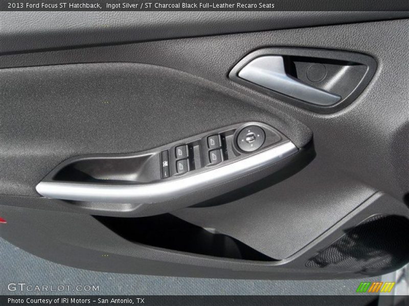 Ingot Silver / ST Charcoal Black Full-Leather Recaro Seats 2013 Ford Focus ST Hatchback