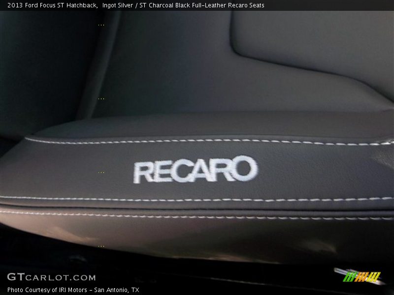 Ingot Silver / ST Charcoal Black Full-Leather Recaro Seats 2013 Ford Focus ST Hatchback