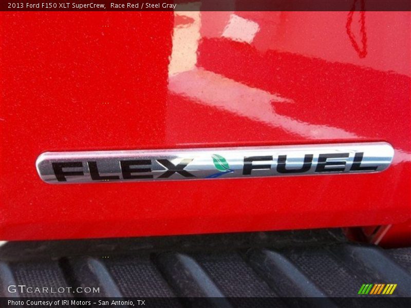 Race Red / Steel Gray 2013 Ford F150 XLT SuperCrew