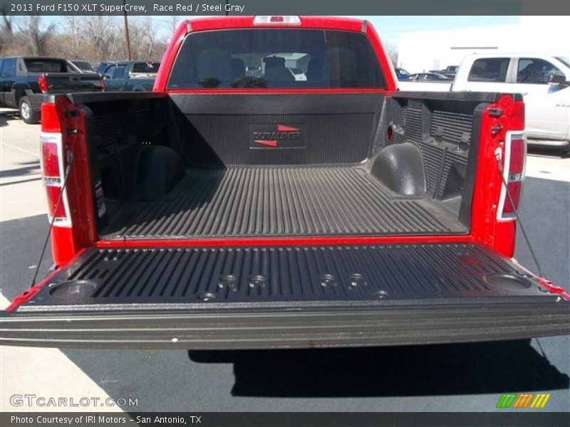 Race Red / Steel Gray 2013 Ford F150 XLT SuperCrew