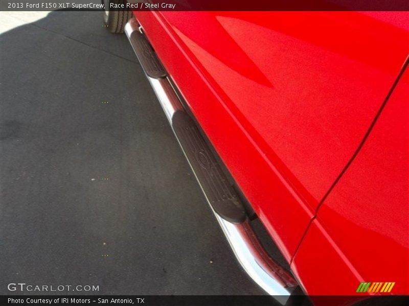 Race Red / Steel Gray 2013 Ford F150 XLT SuperCrew