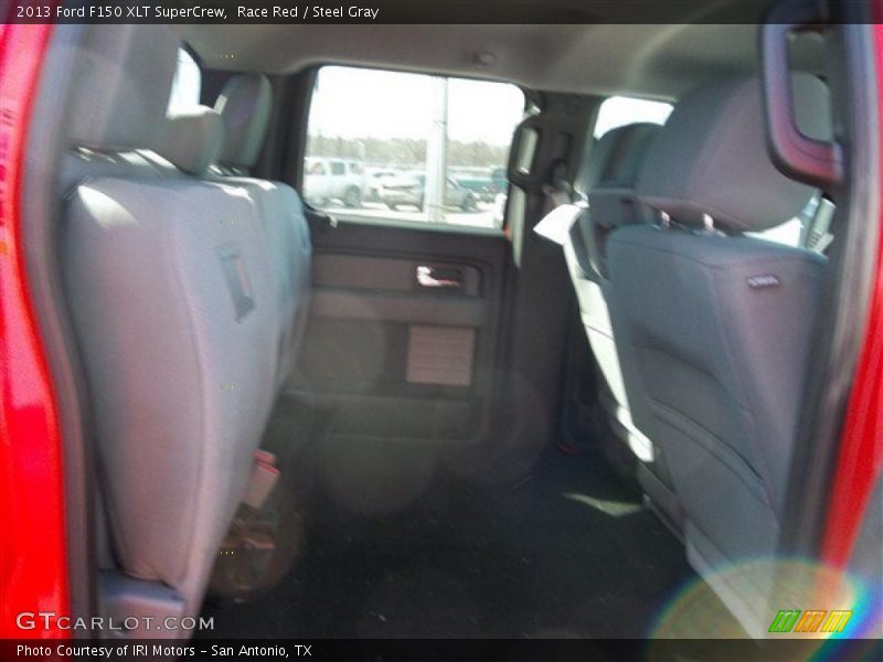 Race Red / Steel Gray 2013 Ford F150 XLT SuperCrew