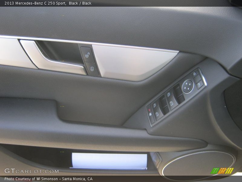Black / Black 2013 Mercedes-Benz C 250 Sport