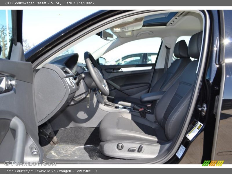 Black / Titan Black 2013 Volkswagen Passat 2.5L SE