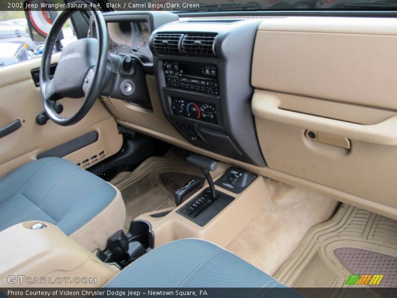 Dashboard of 2002 Wrangler Sahara 4x4
