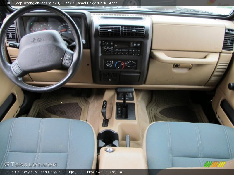 Dashboard of 2002 Wrangler Sahara 4x4