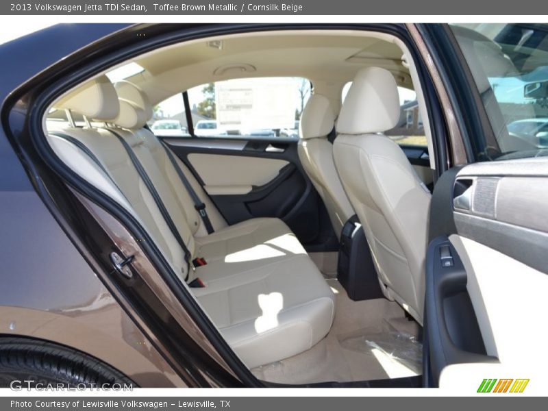 Toffee Brown Metallic / Cornsilk Beige 2013 Volkswagen Jetta TDI Sedan