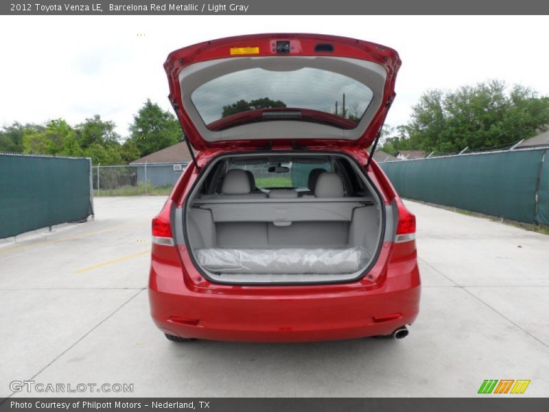 Barcelona Red Metallic / Light Gray 2012 Toyota Venza LE
