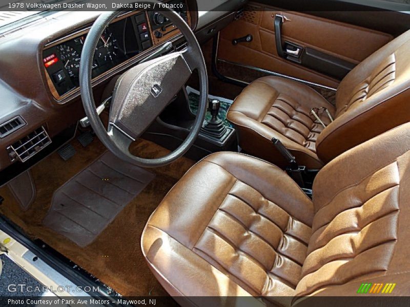  1978 Dasher Wagon Tobacco Interior