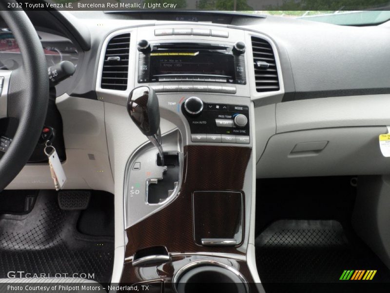 Barcelona Red Metallic / Light Gray 2012 Toyota Venza LE
