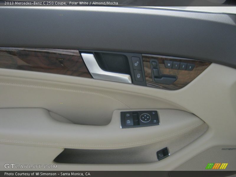 Polar White / Almond/Mocha 2013 Mercedes-Benz C 250 Coupe
