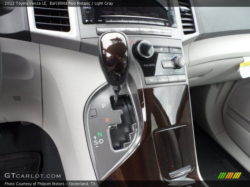Barcelona Red Metallic / Light Gray 2012 Toyota Venza LE