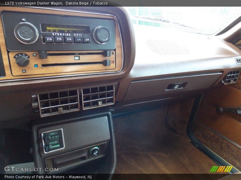 Controls of 1978 Dasher Wagon