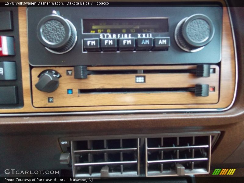 Audio System of 1978 Dasher Wagon