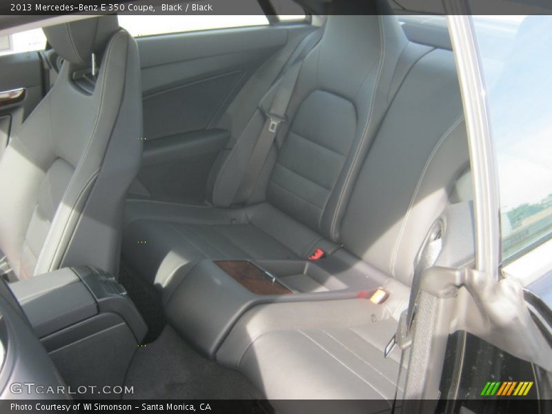 Black / Black 2013 Mercedes-Benz E 350 Coupe