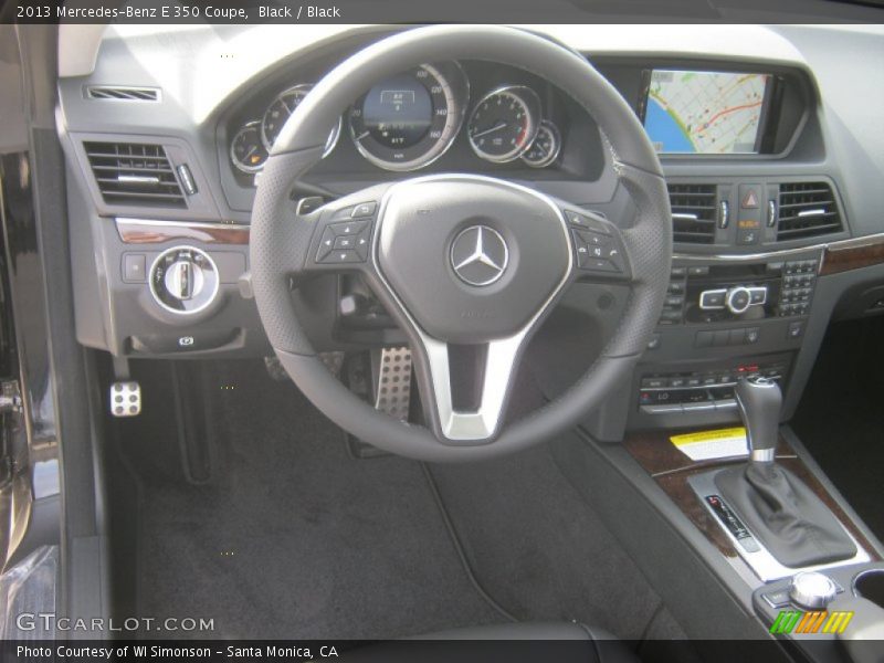 Black / Black 2013 Mercedes-Benz E 350 Coupe