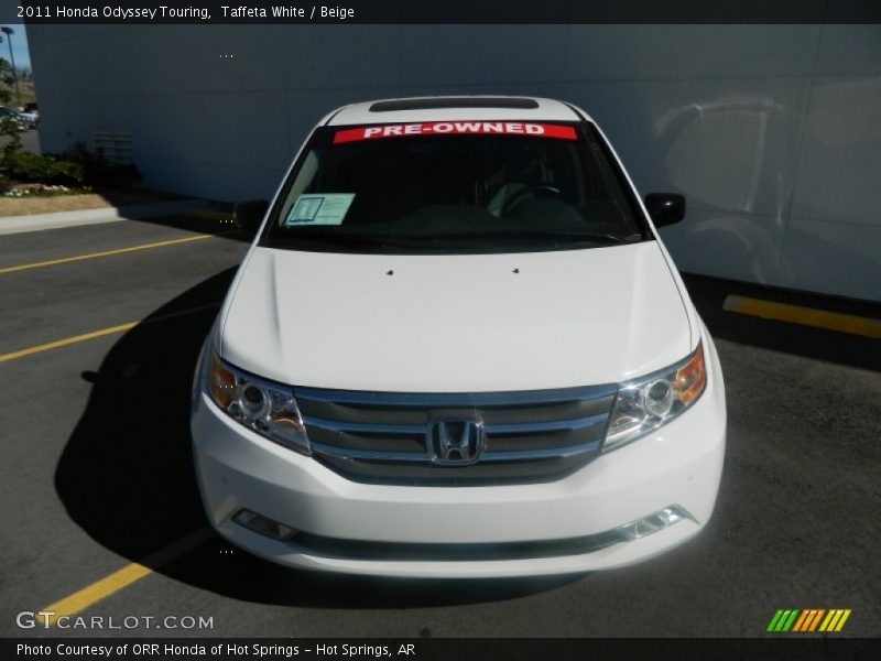 Taffeta White / Beige 2011 Honda Odyssey Touring