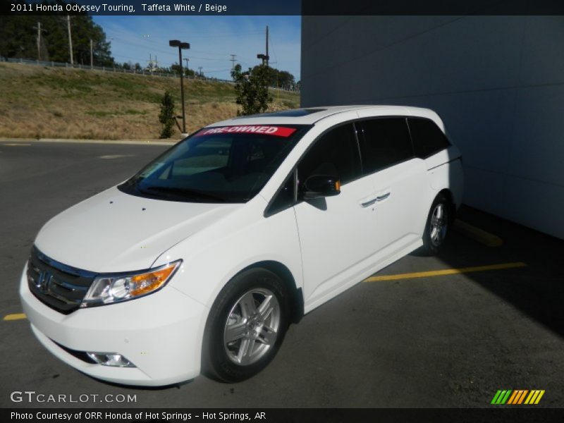 Taffeta White / Beige 2011 Honda Odyssey Touring