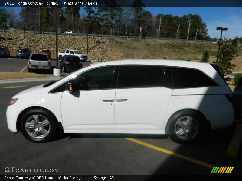 Taffeta White / Beige 2011 Honda Odyssey Touring